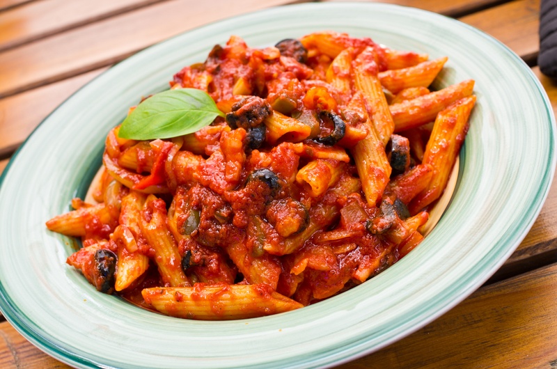 Hotel Sea N Rock Pasta Arrabbiata